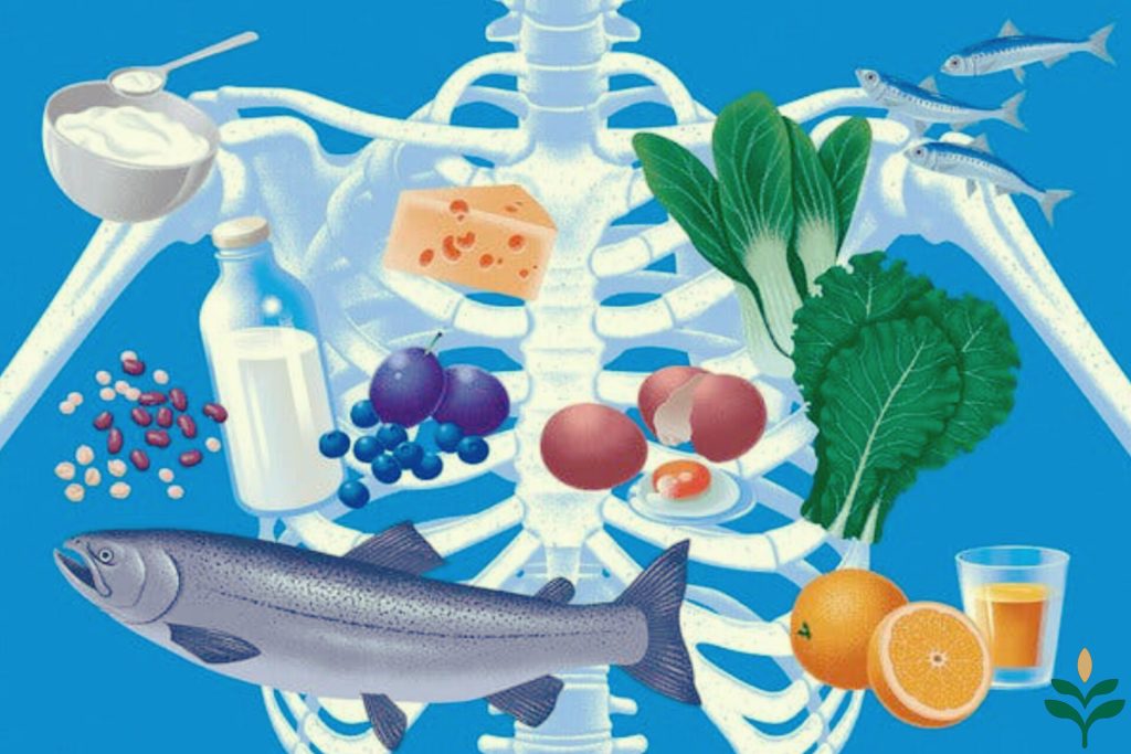 مواد غذایی مفید برای تراکم استخوان و اسکلت بدن