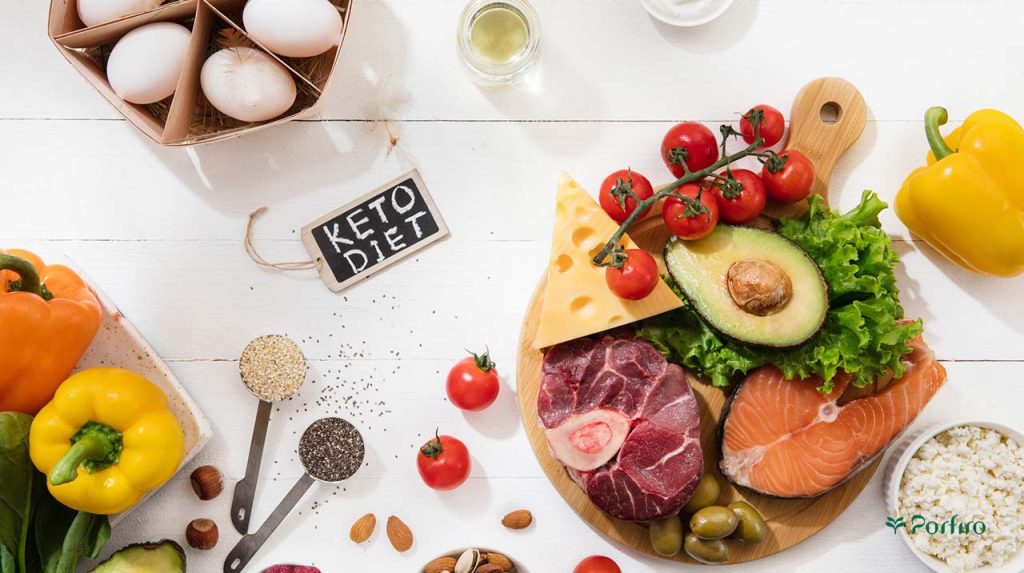 Foods used in the ketogenic diet