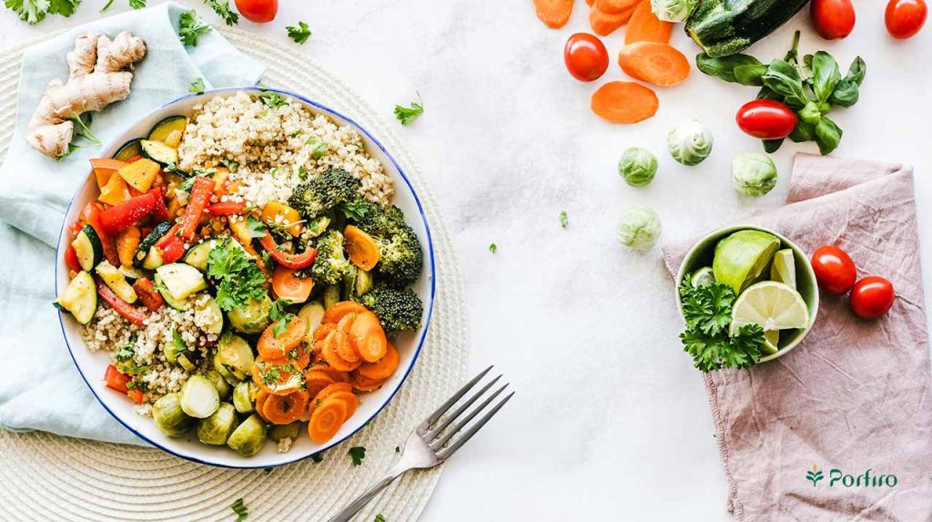 Mediterranean dish suitable for the diet of people with fatty liver