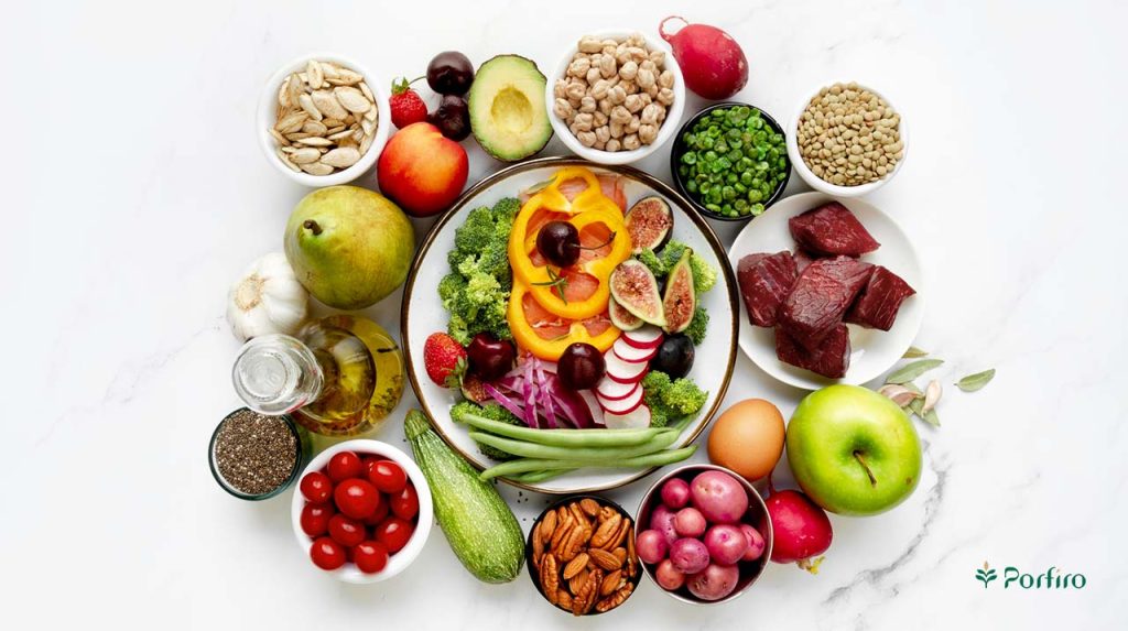 مجومعه غذاهای مناسب برای ورزش شنا در مقاله ورزش شنا و اهمیت توجه به تغذیه مناسب آن در وبلاگ پرفیرو