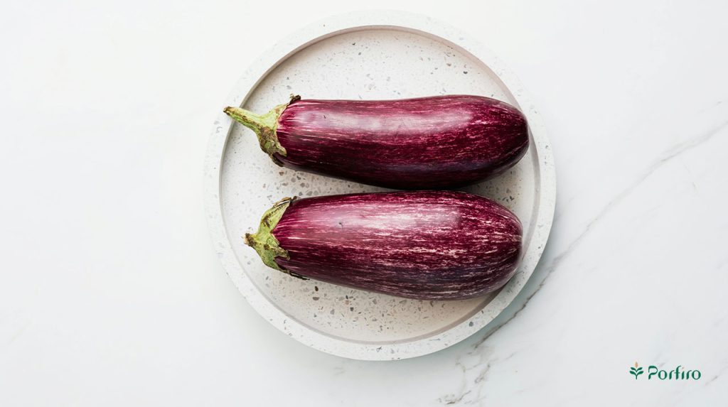 Eggplant is a good food for lowering cholesterol.