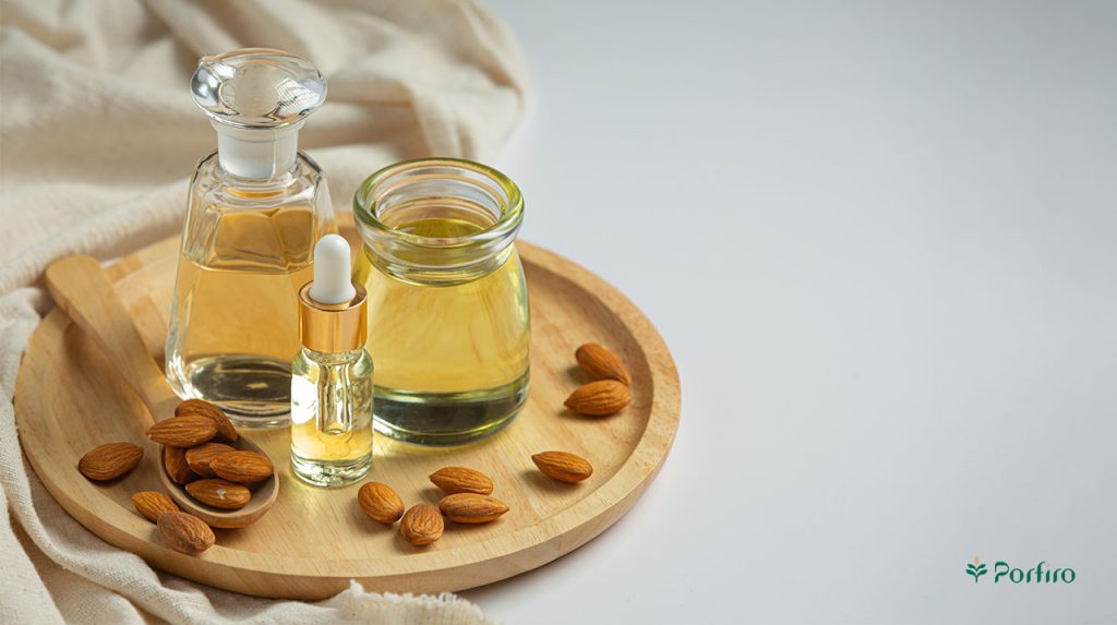 چند شیشه روغن و چند دانه مغز بادام