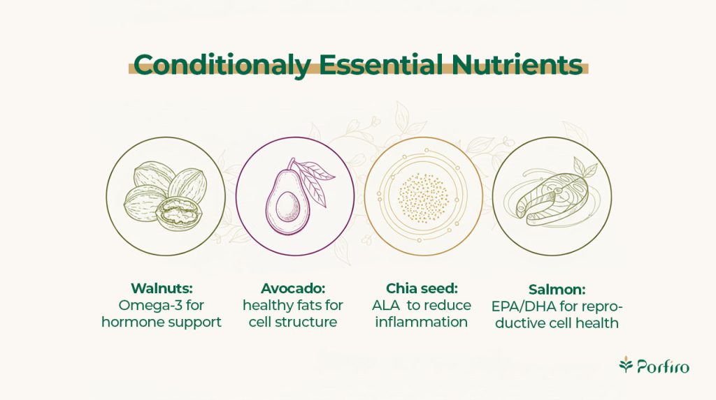 Essential nutrients as part of the role of nutrition in fertility on Porfiro's blog